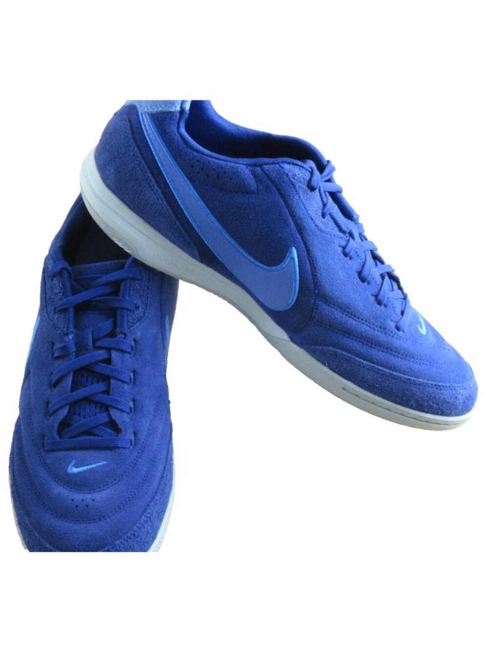 Nike Men's Tiempo Streetgato PRM IC Soccer Shoes Deep Royal Blue Polar Size 10 - Picture 4 of 7